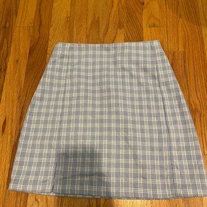 Gingham Mini Skirt - John Galt